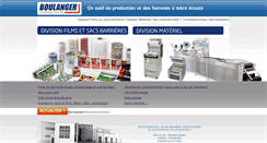 Desktop Screenshot of boulanger-sa.com